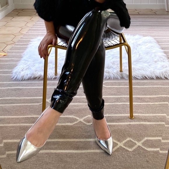 Giuseppe Zanotti silver mirrored leather pumps - Picture 5 of 7